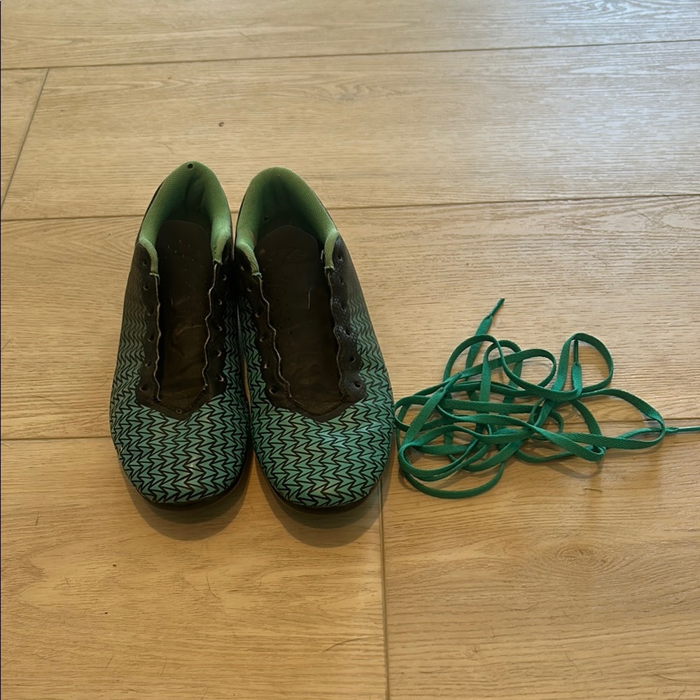 Green and Black Women's Shoes